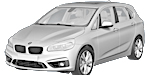 BMW F45 P06B6 Fault Code